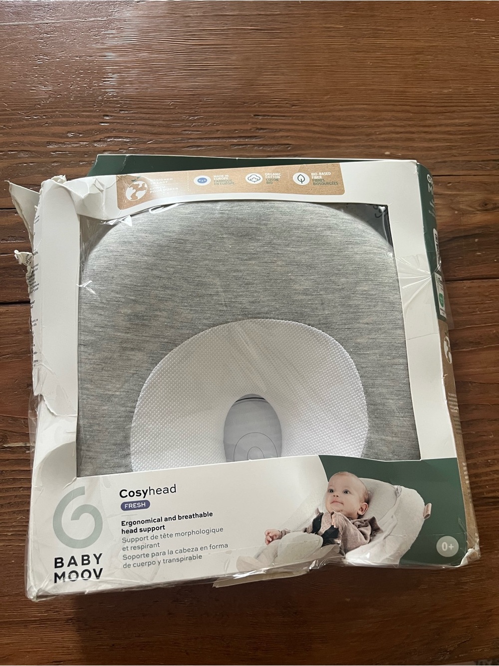 Cosyhead Fresh Baby Head Support - Gray